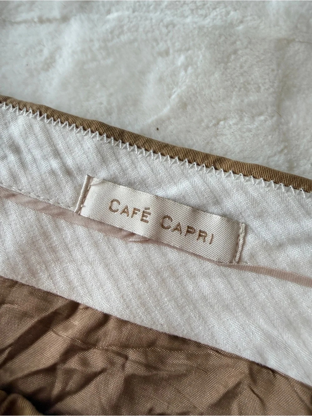 JCrew Classic Preppy Cafe Capri Khaki Pants - Cropped  - 6